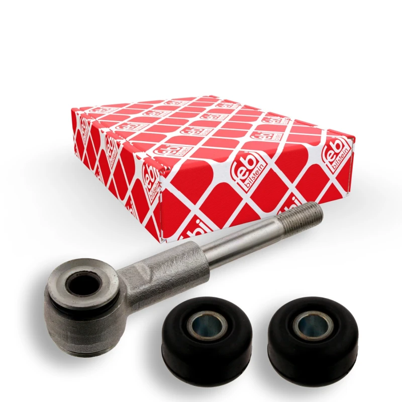 Image of FEBI BILSTEIN 12080 Anti-roll bar link OE Turbo NEW, Front Axle Link Stabiliser (3229)