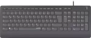 image of SPEEDLINK SL-640009-BK keyboard USB QWERTZ German Black