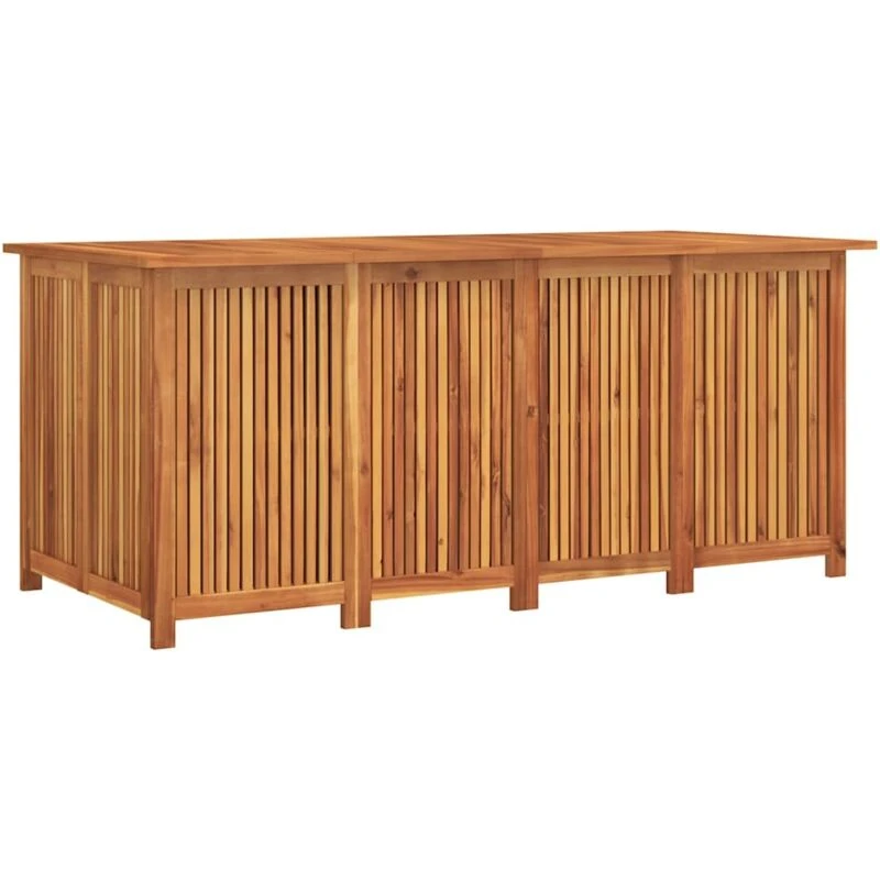 Image of VIDAXL Garden Storage Box 200x80x75cm Solid Wood Acacia Vidaxl 8720845693183