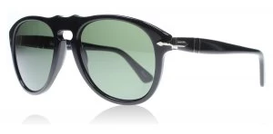 Image of Persol PO0649 Sunglasses Black 95/58 Polarized 54mm