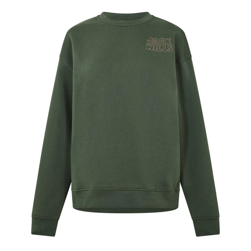 Image of Jack Wills Crew Sweatshirt Crew Sweaters 8 (XS) Multi 68928169310