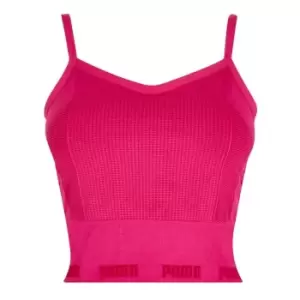 Puma Evoknit Crop Top Womens - Pink