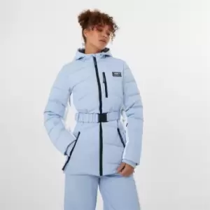 Image of Jack Wills Hooded Puffer Ski Jacket - Blue