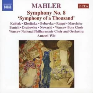 image of Mahler Symphony No 8 Symphony of a Thousand by Gustav Mahler CD Album