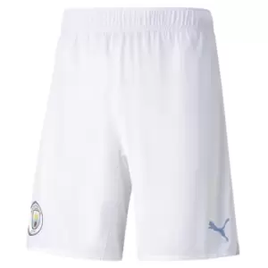 image of Puma Manchester City Shorts 2022 2023 Adults - White