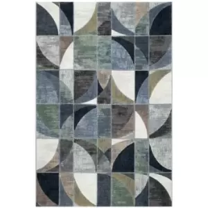 Mastercraft Galleria Rug - 063-0650/6656 Blue - 120x170cm