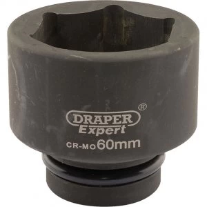 Image of Draper Expert 1" Drive Hexagon Impact Socket Metric 1" 60mm
