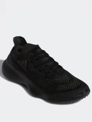 Image of adidas Futurenatural Shoes, Black/Grey, Size 4.5, Women