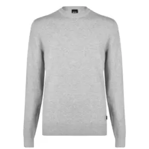 image of Boss Pai Crew Neck Sweater - Grey