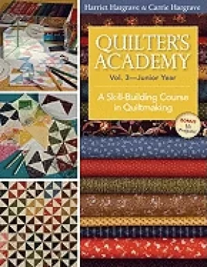Image of quilters academy vol 3 junior year a skill building course in quiltmaking