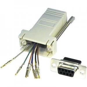 Image of D SUB adapter D SUB socket 9 pin RJ45 socketKash1 pcs