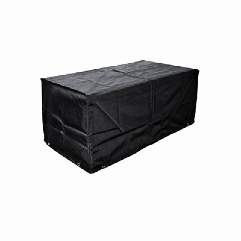 Image of Cozy Bay Ezbreathe Rectangular Coffee Table Cover In Black