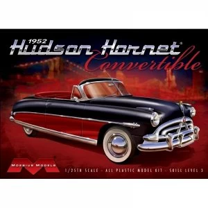 Image of Moebius 125 1952 Hudson Hornet Convertible Model Kit