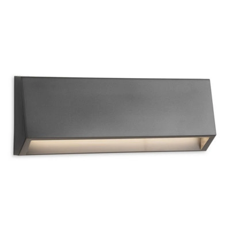 Image of Luminosa Lighting Luminosa Remo Flush Resin Wall & Step Light Graphite 4W LED 220Lm 3000K Ip65