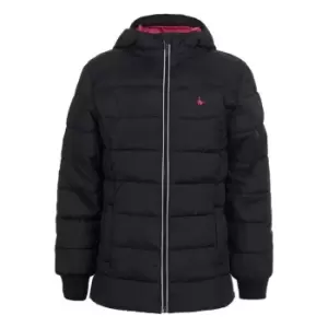 image of Jack Wills Wills Puffer Jacket Girls - Black