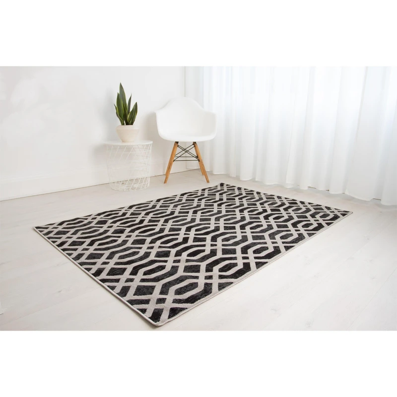 Image of Rugstyle BALLETTO 18FA Anthra/L.Grey unisex 80x150cm