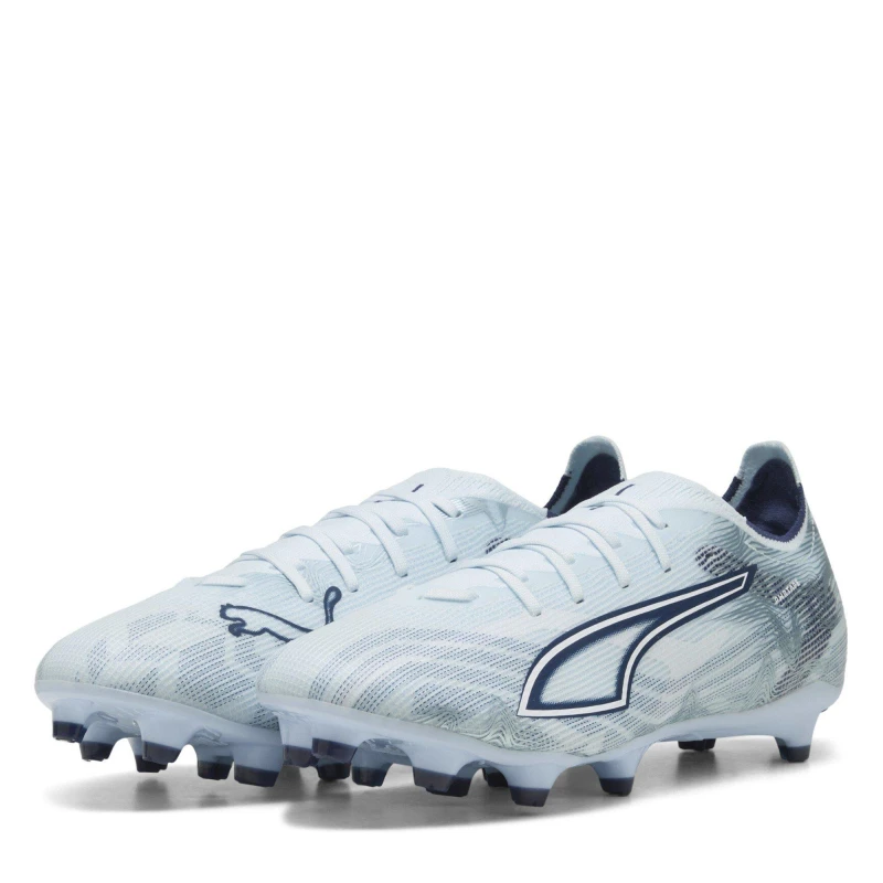 Image of Puma Mens PUMA Ultra 5 Match Firm Ground Football Boots Icy Blue male 11 (46)