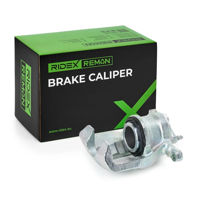 Image of RIDEX REMAN 78B1628R Brake caliper Front Axle Grey Cast Iron Brake Caliper (78)