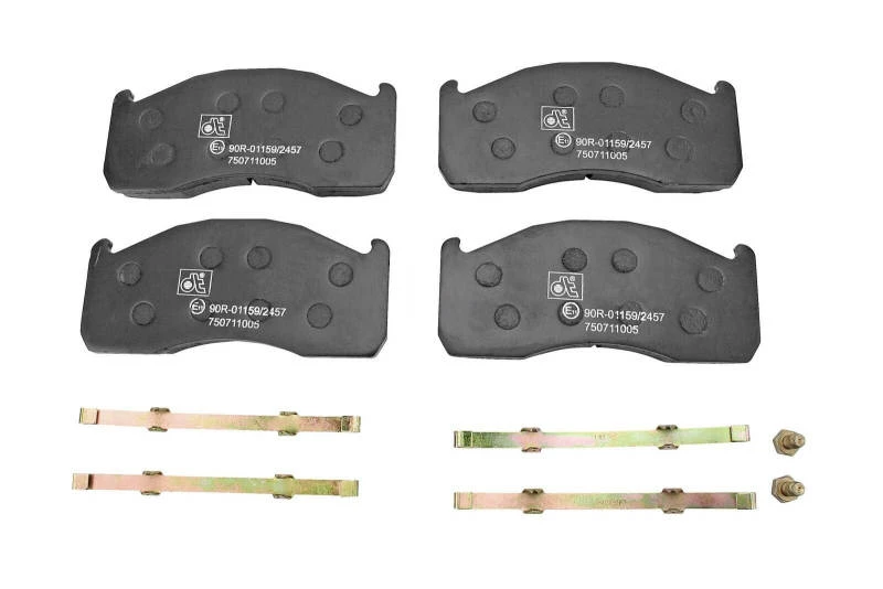 Image of DT Spare Parts 2.94073 Brake pad set Rear Axle Brake Pad Set,disc brake (402)