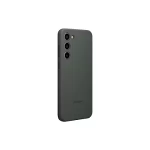 Image of Samsung Silicone Case for Galaxy S23+ in Green (EF-PS916TGEGWW)