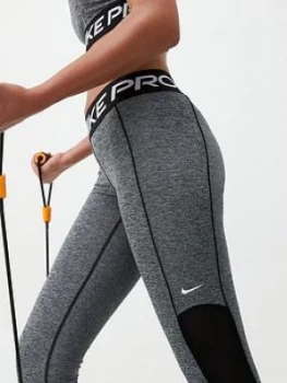 Image of Nike Training Pro Space Dye Legging - Grey Size M Women