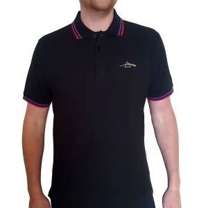 Image of Pink Floyd - Dark Side of the Moon Prism Unisex Large T-Shirt - Black