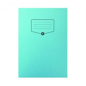 Image of Silvine Bacoff Exercise Book Ruled 7mm Squares A4 Blue Pack of 10