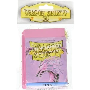 Image of Dragon Shield Classic Pink Card Sleeves - 50 Sleeves