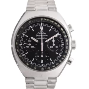 image of Speedmaster Mark II Co-Axial Chronograph 42.4x46.2mm Automatic Black Dial Steel Mens Watch