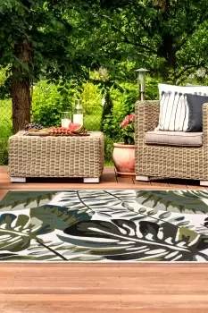 Image of Tropical Pastel Rug - Size: 120x170cm - Print