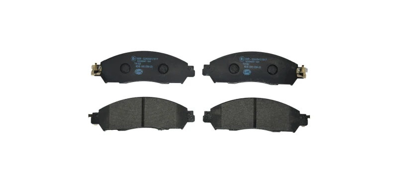 Image of HELLA Brake pad set HELLA 8DB 355 039-331