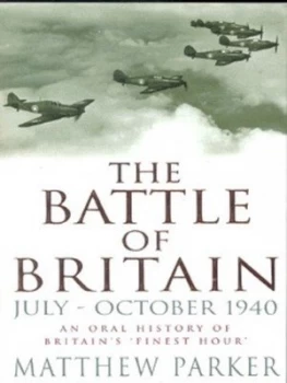 Image of The Battle of Britain by Matthew Parker Book
