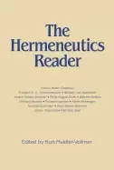 Image of hermeneutics reader texts of the german tradition from the enlightenment to