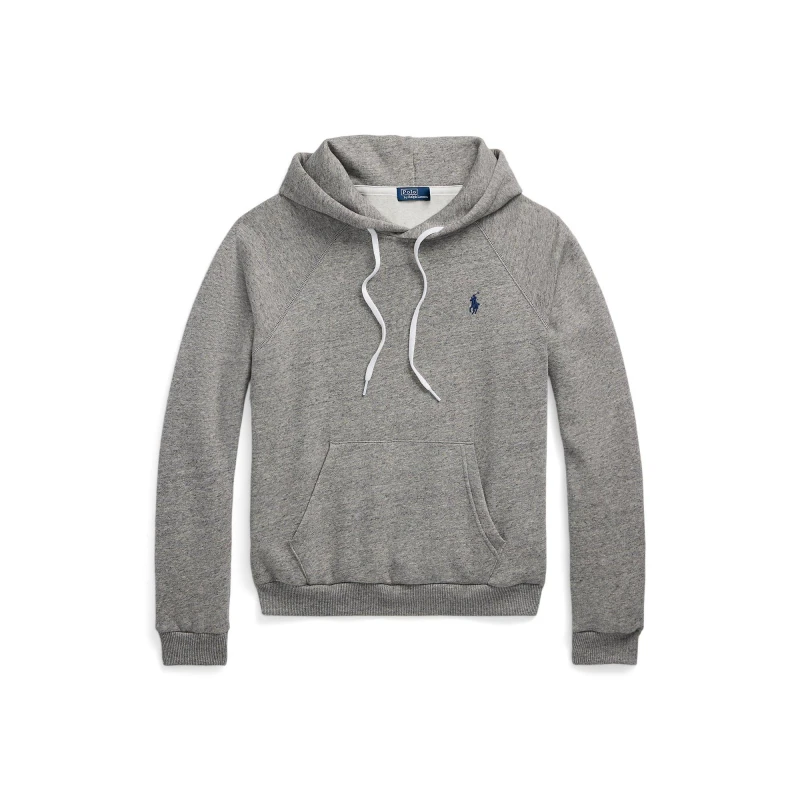 Image of Polo Ralph Lauren Pony Fleece Hoodie D VINT HEATHER female 10 (S)