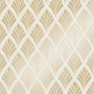 image of Laura Ashley Florin Gold Wallpaper