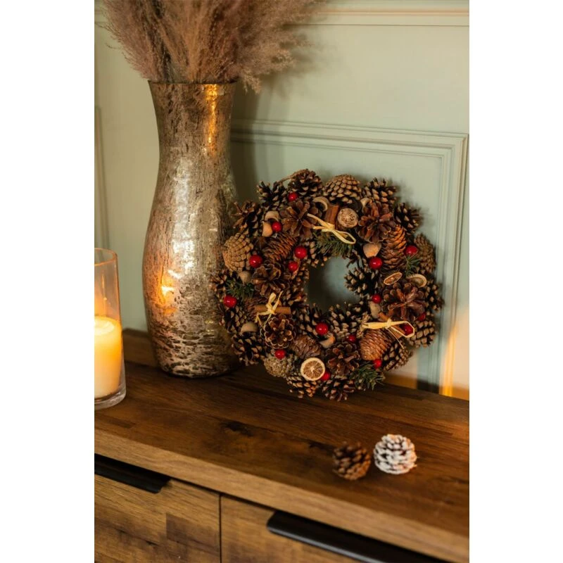 Image of Three Kings WinterSpice Wreath - 30cm 2541007