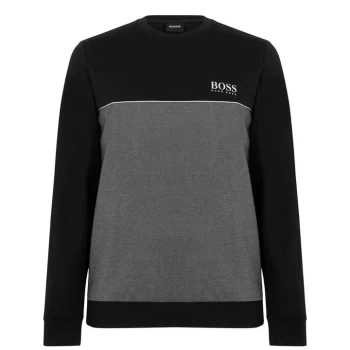 Image of Boss Tracksuit Sweatshirt - Black