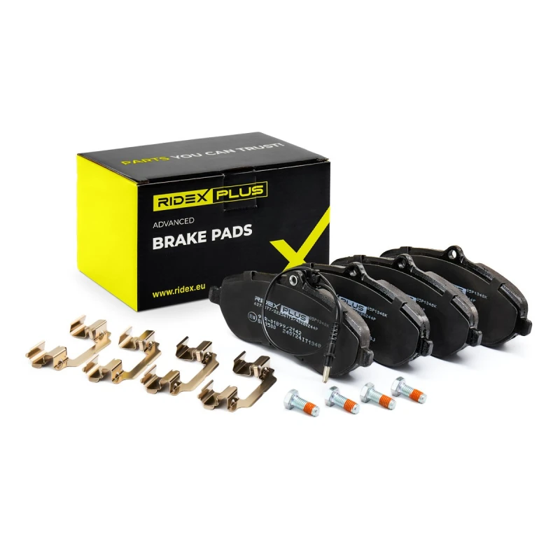 Image of RIDEX PLUS Brake pad set RIDEX PLUS 402B0244P