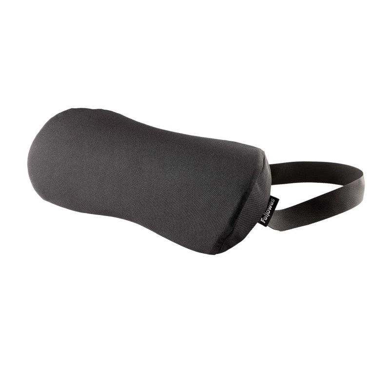 Image of Fellowes Breyta Lumbar Cushion Back Support For Office Chair Black - EXR56895FE