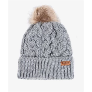 Image of Barbour Penshaw Cable Beanie - Grey