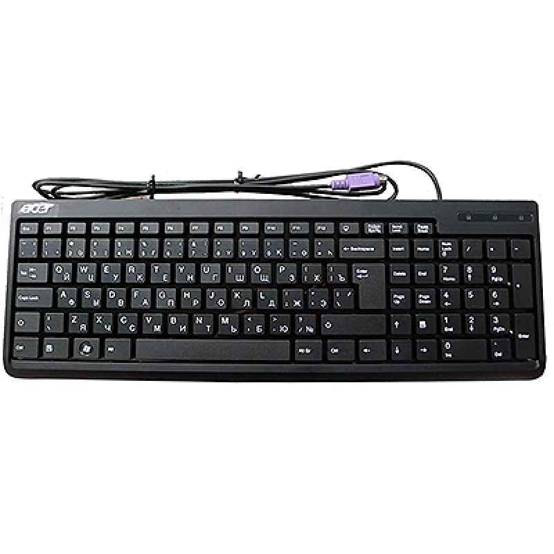 Image of Acer KB.PS20B.127 keyboard PS/2 QWERTY Italian Black