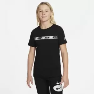 Image of Logo Print T-Shirt in Cotton Mix, 7-15 Years