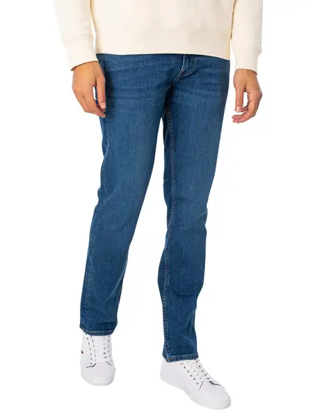 Image of Tommy Hilfiger Straight Denton Jeans Mandall Indigo 38W x 32L