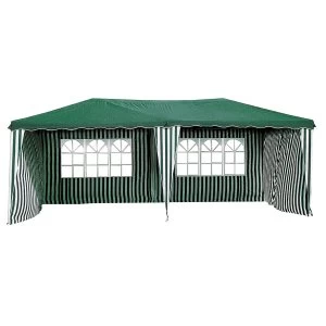 Image of Charles Bentley Garden Tent - Green and White