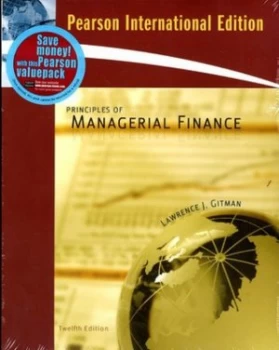 Image of Principles of Managerial Finance by Lawrence J. Gitman Book