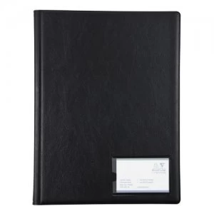 image of Guildhall Display Book A4 12 Pockets Black