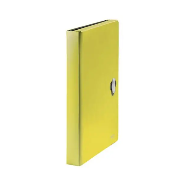 Image of Leitz Recycle Expanding Concertina Project File A4 PP Yellow (Pack of 5) 46240015