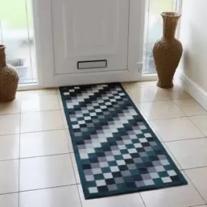 Image of JVL Mega Runner Mat 57 x 150 cm, Pixels