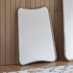 Image of Gallery Direct Kurva Wall Mirror / Black