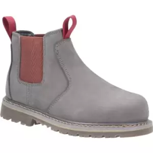 Image of Amblers Safety AS106 Sarah Slip On Safety Boot Grey Size 4